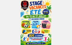 STAGE ÉTÉ ENFANTS 2026