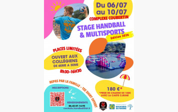 STAGE ADOS ÉTÉ 2026